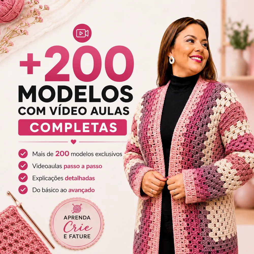 +200 Modelos de Casacos